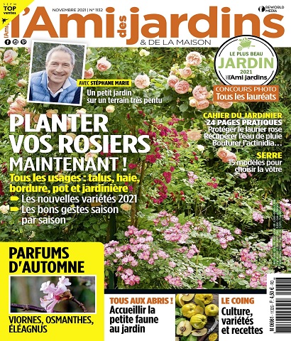 L Ami des Jardins et de La Maison N1132 Novembre 2021 Télécharger