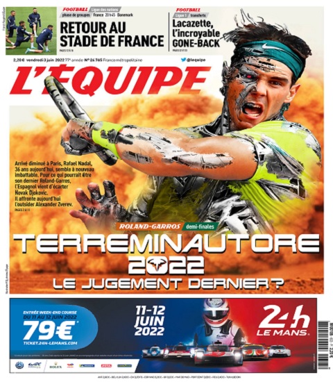 L Equipe Du Vendredi Juin T L Charger Des Magazines Journaux