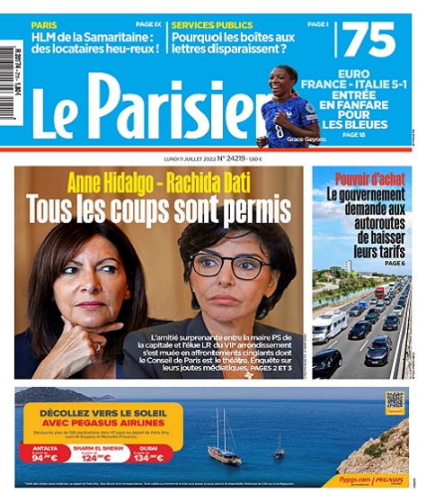 Le Parisien Du Lundi Juillet T L Charger Des Magazines