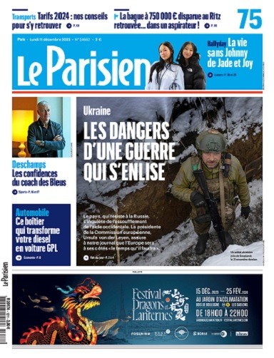 Le Parisien Du Lundi 11 Décembre 2023 Télécharger Des Magazines