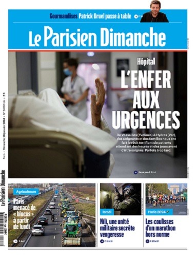 Le Parisien Du Dimanche 28 Janvier 2024 Télécharger Des Magazines