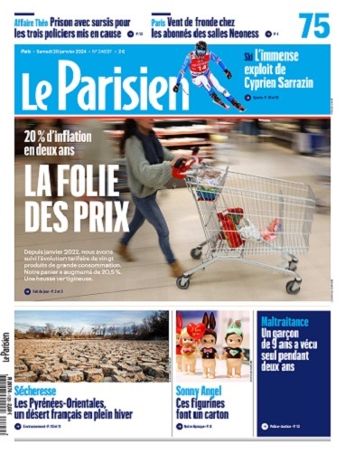 Le Parisien Du Samedi Janvier T L Charger Des Magazines