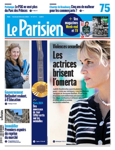 Le Parisien Du Vendredi F Vrier T L Charger Des Magazines