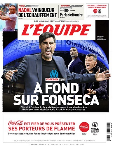 L Equipe Du Vendredi 26 Avril 2024 Télécharger Des Magazines