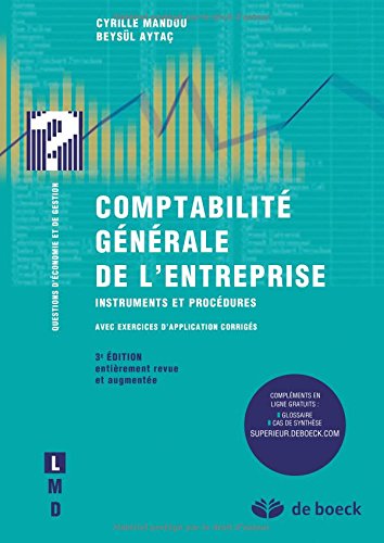 Comptabilité générale de l’entreprise : Instruments et procédures