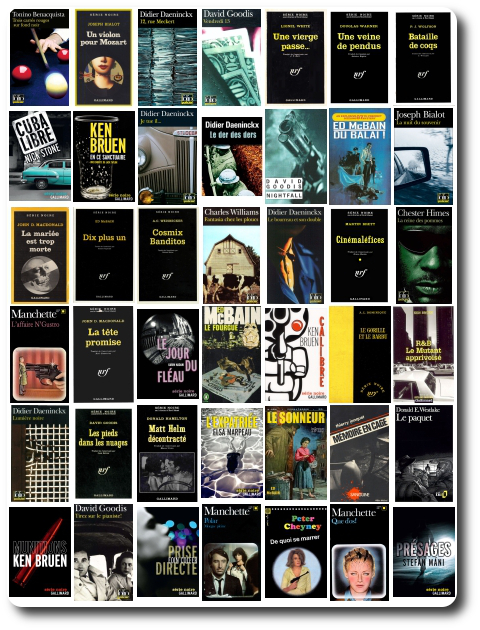 Serie Noire Gallimard Pack N°2 - 110 livres