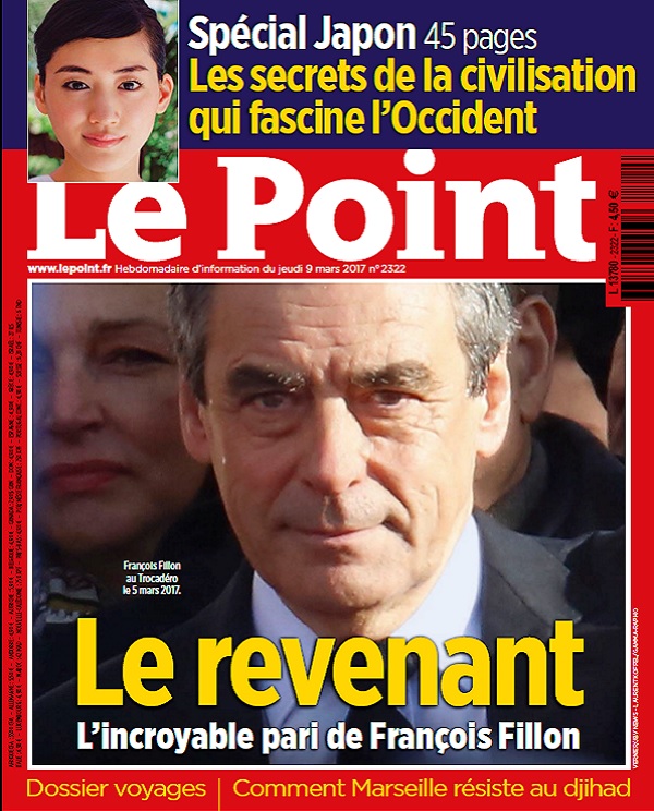 Le Point N°2322 Du 9 Mars 2017