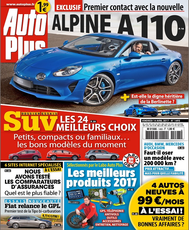 Auto Plus N°1493 Du 14 au 20 Avril 2017