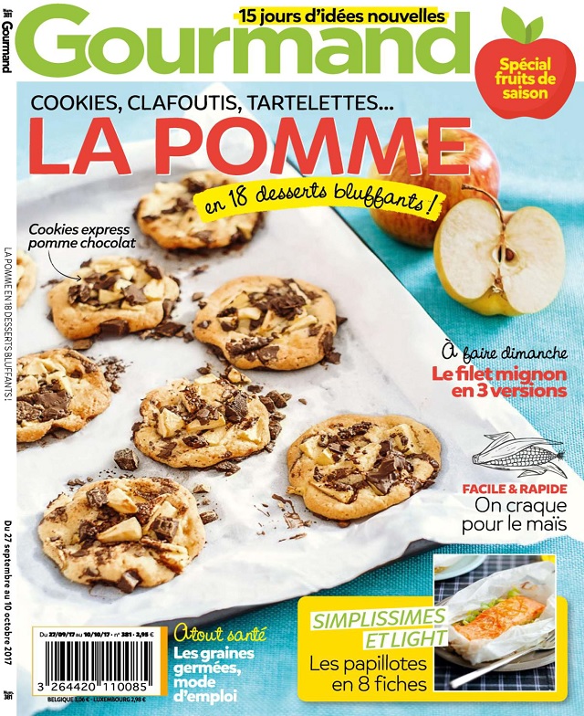 Gourmand N°381 Du 27 Septembre au 10 Octobre 2017