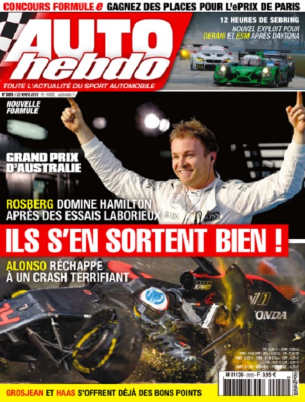 Auto Hebdo N°2055 Du 23 Mars 2016