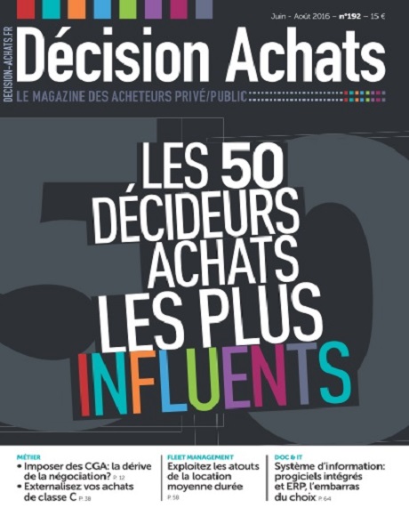 Décision Achats N°192 - Juin-Août 2016