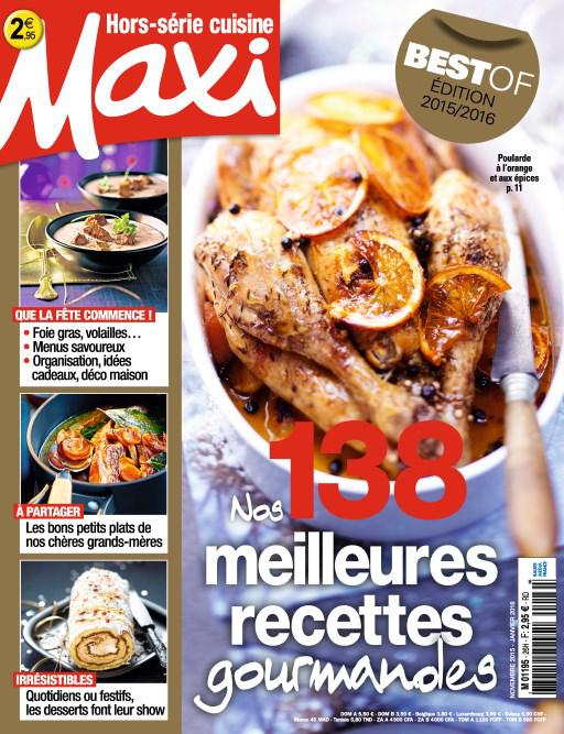 Maxi Hors Série Cuisine N°26 - Novembre 2015-Janvier 2016