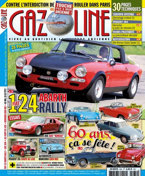 Gazoline N°234 - Juin 2016