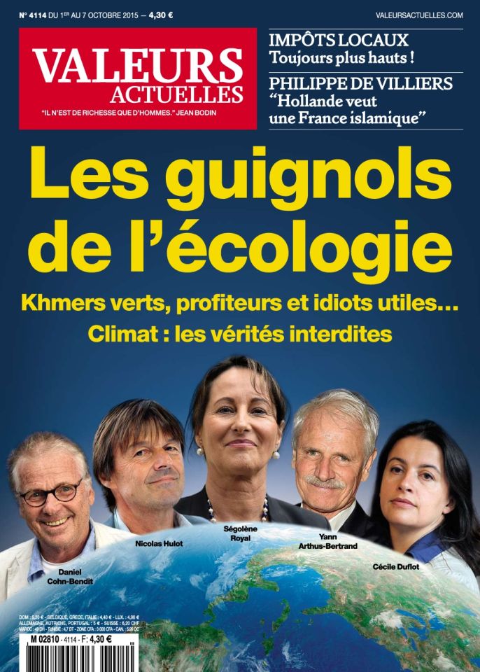 Valeurs Actuelles N°4114 Du 1er au 7 Octobre 2015