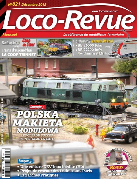 Loco-Revue N°821 - Décembre 2015