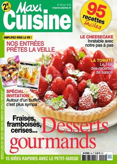 Maxi Cuisine N°99 - Juin 2015