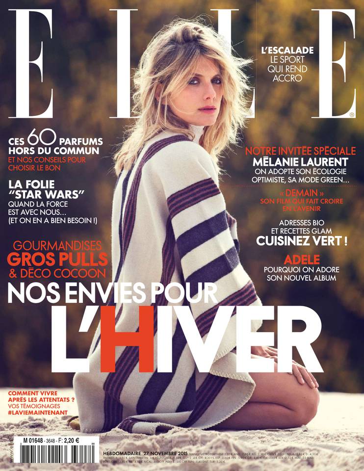 Elle N°3648 Du 27 Novembre au 3 Décembre 2015