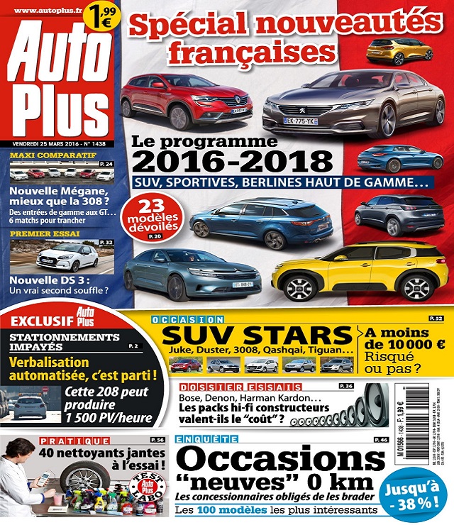 Auto Plus N°1438 Du 25 au 31 Mars 2016