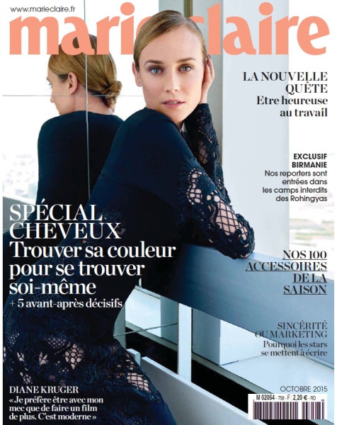 Marie Claire France N°758 - Octobre 2015