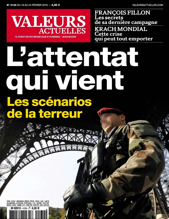 Valeurs Actuelles N°4134 Du 18 au 24 Février 2016