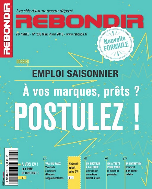 Rebondir N°230 - Mars-Avril 2016