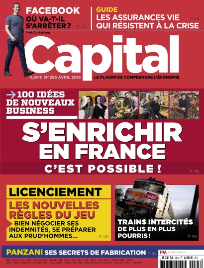 Capital N°295 - Avril 2016