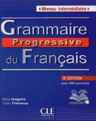 Grammaire Progressive Du Fran Ais Niveau Interm Diaire Livre Cd Livre Web Me Dition