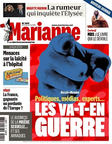 Marianne N°1411 Du 28 Mars 2024 - Télécharger Des Magazines, Journaux ...